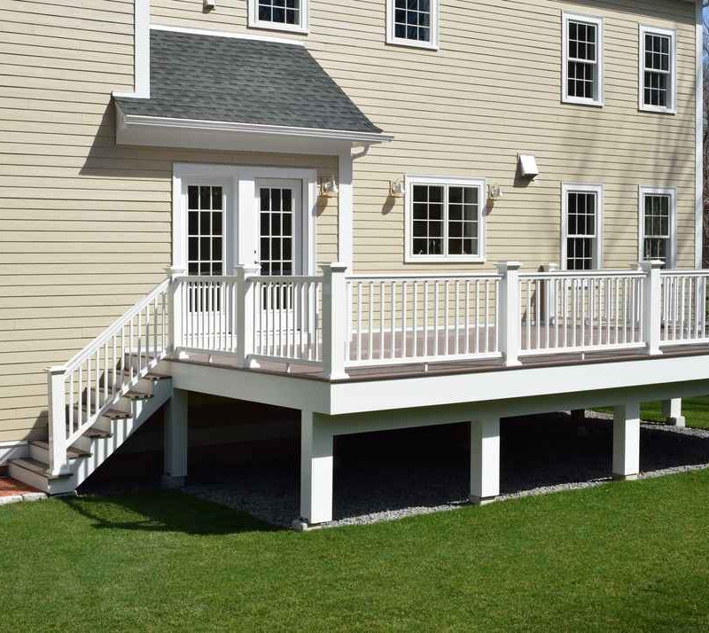 Deck and Handrail Installation